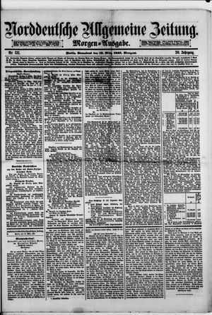Norddeutsche allgemeine Zeitung vom 19.03.1881