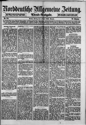 Norddeutsche allgemeine Zeitung vom 01.04.1881