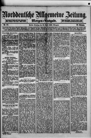 Norddeutsche allgemeine Zeitung vom 12.04.1881