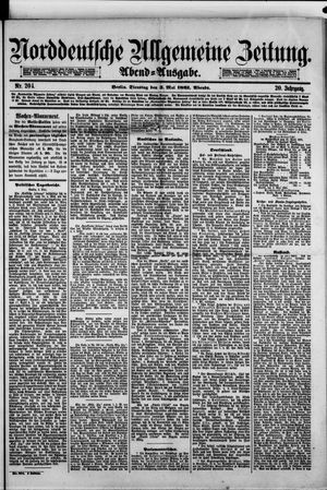 Norddeutsche allgemeine Zeitung vom 03.05.1881