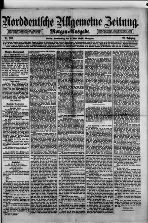 Norddeutsche allgemeine Zeitung vom 05.05.1881