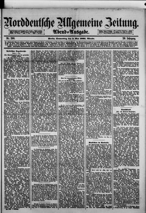 Norddeutsche allgemeine Zeitung vom 05.05.1881