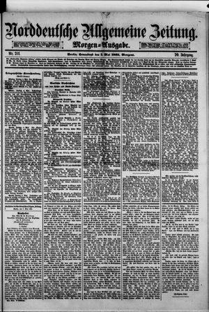 Norddeutsche allgemeine Zeitung vom 07.05.1881
