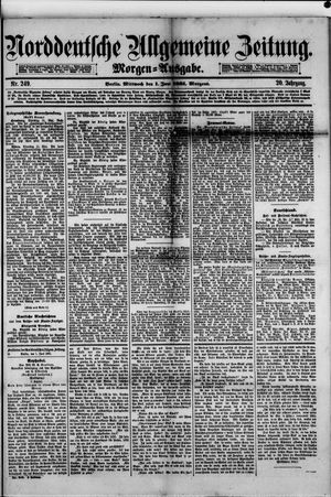 Norddeutsche allgemeine Zeitung vom 01.06.1881