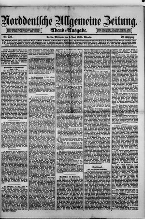 Norddeutsche allgemeine Zeitung vom 01.06.1881