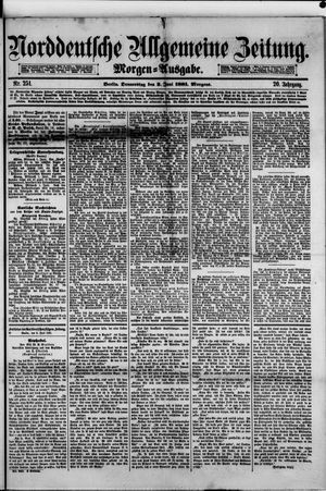 Norddeutsche allgemeine Zeitung on Jun 2, 1881