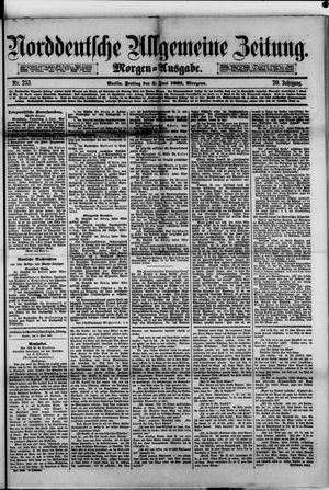 Norddeutsche allgemeine Zeitung on Jun 3, 1881