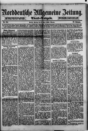 Norddeutsche allgemeine Zeitung on Jun 3, 1881