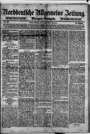 Norddeutsche allgemeine Zeitung on Jun 5, 1881