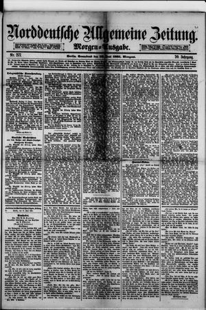 Norddeutsche allgemeine Zeitung vom 18.06.1881