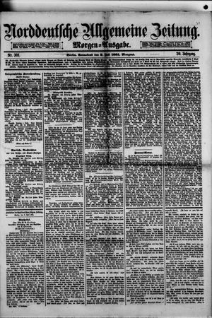 Norddeutsche allgemeine Zeitung vom 02.07.1881