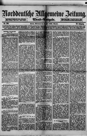 Norddeutsche allgemeine Zeitung vom 06.07.1881