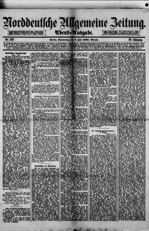 Norddeutsche allgemeine Zeitung vom 07.07.1881