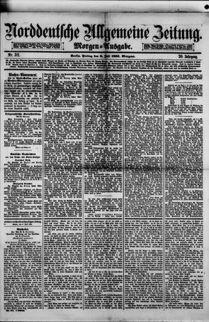 Norddeutsche allgemeine Zeitung vom 08.07.1881