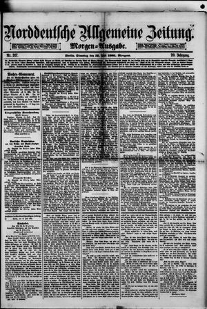 Norddeutsche allgemeine Zeitung on Jul 12, 1881