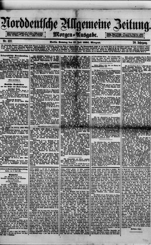 Norddeutsche allgemeine Zeitung vom 17.07.1881