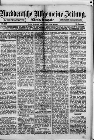 Norddeutsche allgemeine Zeitung vom 30.07.1881