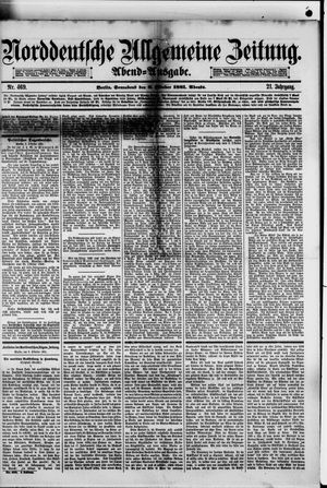Norddeutsche allgemeine Zeitung vom 08.10.1881