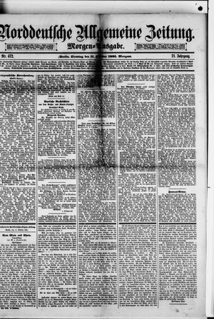 Norddeutsche allgemeine Zeitung vom 11.10.1881