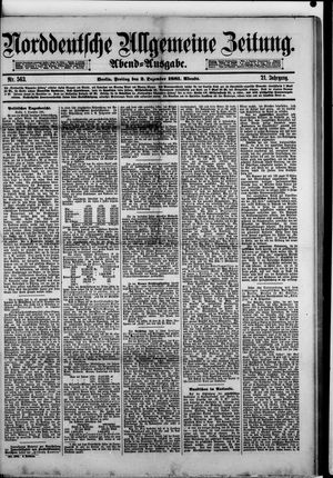 Norddeutsche allgemeine Zeitung vom 02.12.1881