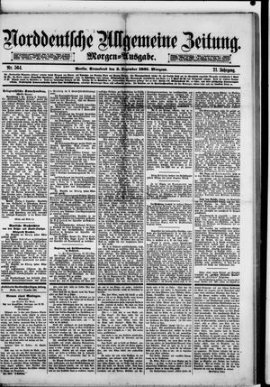 Norddeutsche allgemeine Zeitung vom 03.12.1881