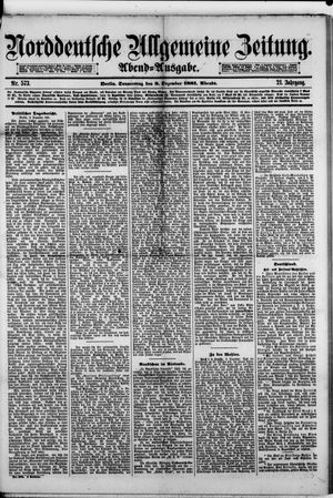 Norddeutsche allgemeine Zeitung vom 08.12.1881
