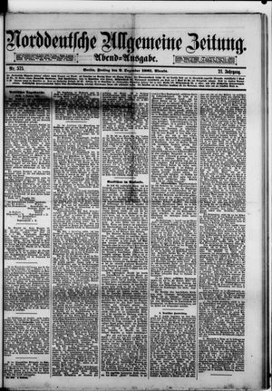 Norddeutsche allgemeine Zeitung vom 09.12.1881