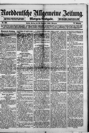 Norddeutsche allgemeine Zeitung on Dec 23, 1881