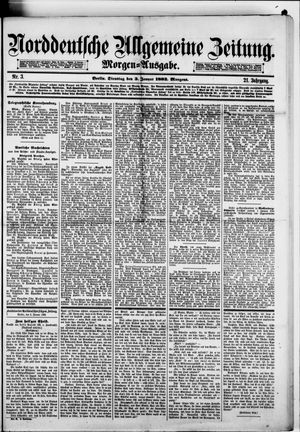 Norddeutsche allgemeine Zeitung vom 03.01.1882