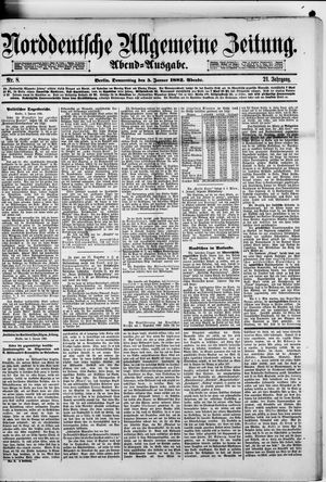 Norddeutsche allgemeine Zeitung on Jan 5, 1882