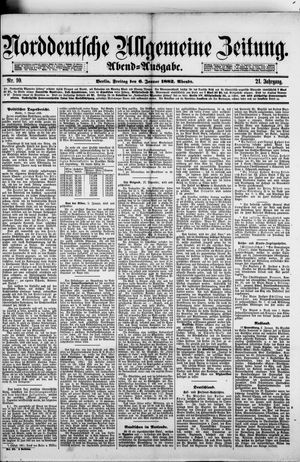 Norddeutsche allgemeine Zeitung on Jan 6, 1882