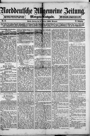 Norddeutsche allgemeine Zeitung on Feb 3, 1882