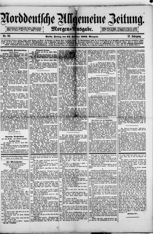 Norddeutsche allgemeine Zeitung vom 24.02.1882