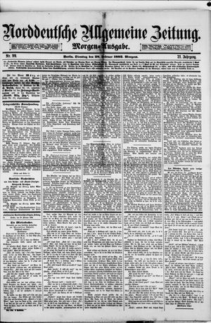 Norddeutsche allgemeine Zeitung on Feb 28, 1882