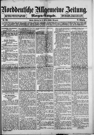 Norddeutsche allgemeine Zeitung vom 03.03.1882