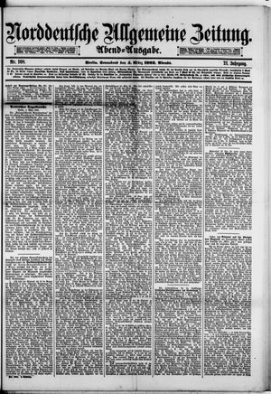 Norddeutsche allgemeine Zeitung on Mar 4, 1882
