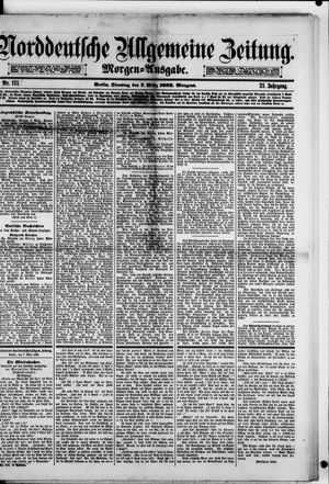 Norddeutsche allgemeine Zeitung on Mar 7, 1882