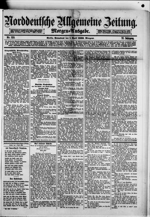 Norddeutsche allgemeine Zeitung vom 01.04.1882