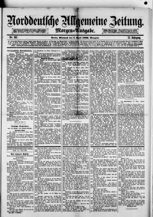 Norddeutsche allgemeine Zeitung on Apr 5, 1882