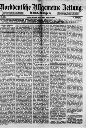 Norddeutsche allgemeine Zeitung vom 05.04.1882