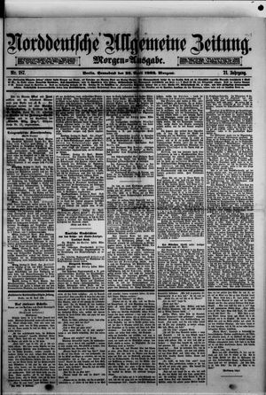 Norddeutsche allgemeine Zeitung vom 22.04.1882