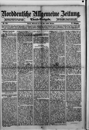 Norddeutsche allgemeine Zeitung on May 24, 1882