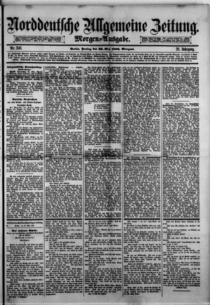 Norddeutsche allgemeine Zeitung on May 26, 1882