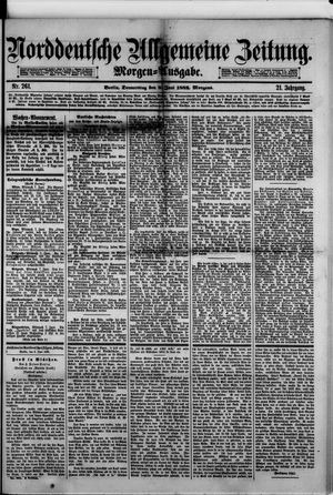 Norddeutsche allgemeine Zeitung on Jun 8, 1882