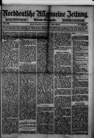 Norddeutsche allgemeine Zeitung vom 10.06.1882
