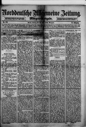Norddeutsche allgemeine Zeitung vom 16.06.1882
