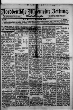 Norddeutsche allgemeine Zeitung vom 17.06.1882