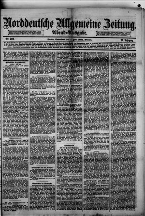 Norddeutsche allgemeine Zeitung on Jul 1, 1882