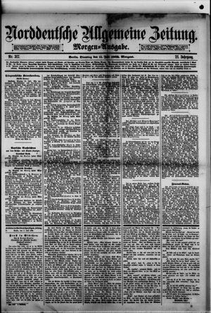 Norddeutsche allgemeine Zeitung on Jul 11, 1882