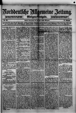 Norddeutsche allgemeine Zeitung on Jul 13, 1882